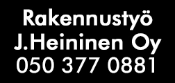 Rakennustyö J.Heininen Oy logo